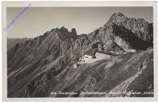 Innsbruck, Nordkettenbahn, Station Hafelekar