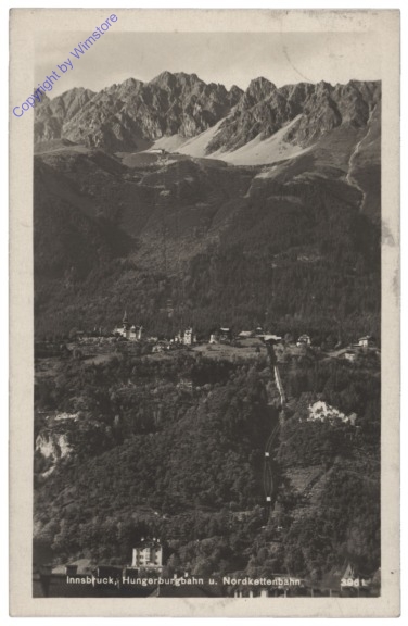 Innsbruck, Hungerburgbahn u. Nordkettenbahn