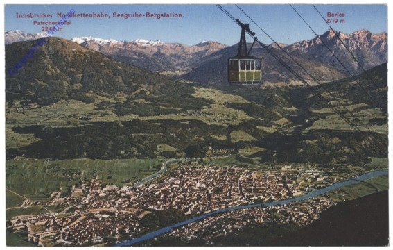 Innsbruck, Nordkettenbahn, Seegrube-Bergstation