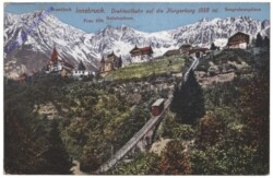 Innsbruck, Drahtseilbahn auf die Hungerburg