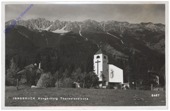 Innsbruck, Hungerburg, Theresienkirche