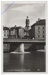 Innsbruck, Innbrücke mit Stadtturm