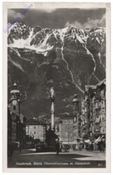 Innsbruck, Maria-Theresienstrasse m. Annasäule