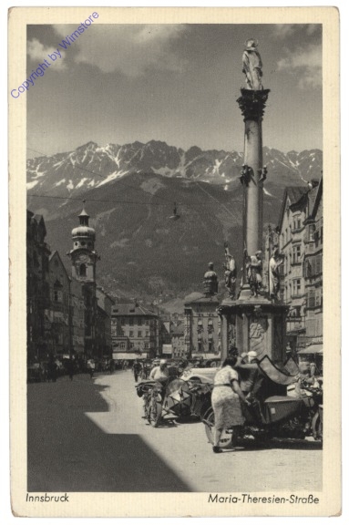 ak117970 Innsbruck, Maria Theresienstraße