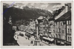 Innsbruck, Maria Theresienstrasse mit Nordkette