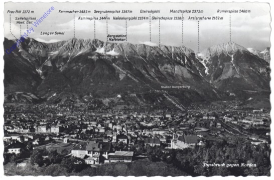 Innsbruck, gegen Norden