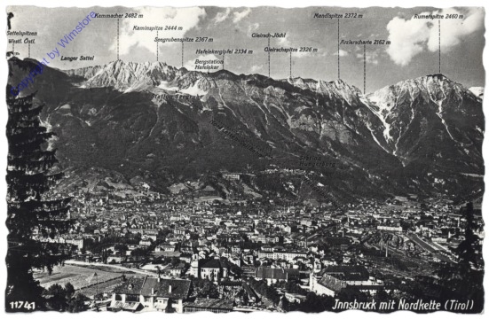 Innsbruck, mit Nordkette