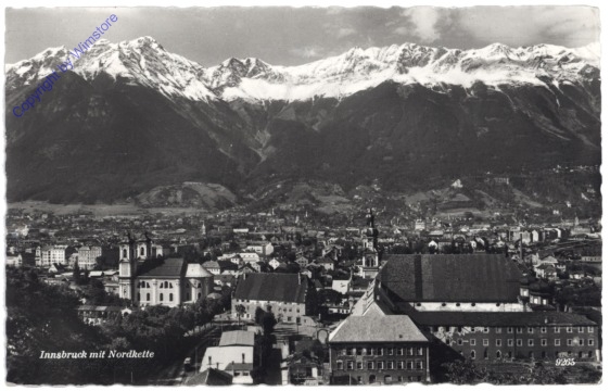 Innsbruck, mit Nordkette