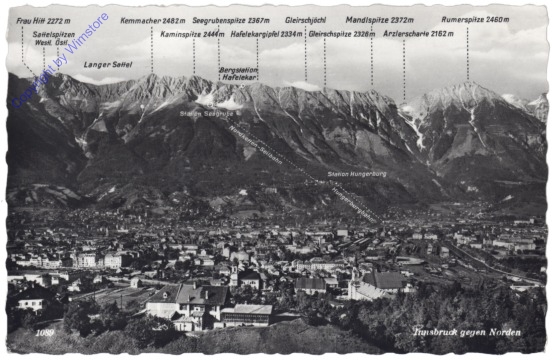Innsbruck, gegen Norden
