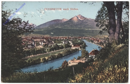 Innsbruck, nach Süden