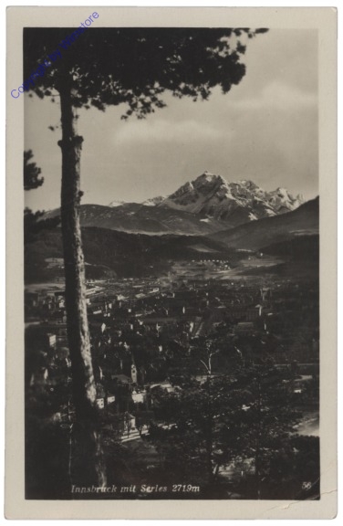 Innsbruck, mit Serles