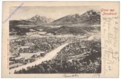 Innsbruck, gegen Süden, Gruss aus
