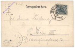 Innsbruck, gegen Süden, Gruss aus