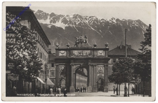 Innsbruck, Triumpfpforte gegen Norden
