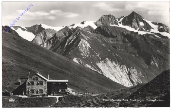 Kals am Großglockner, Matreier Törl, Blick gegen Großglockner