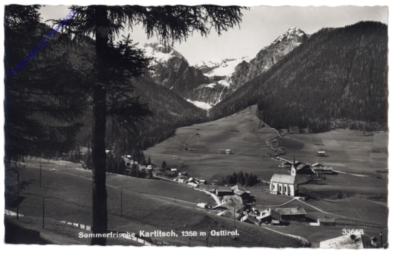 Kartitsch, Ortsansicht