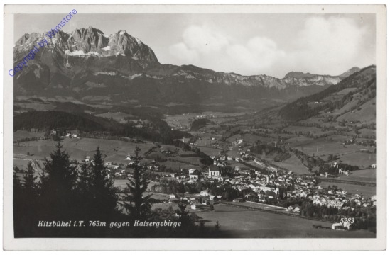Kitzbühel, gegen Kaisergebirge