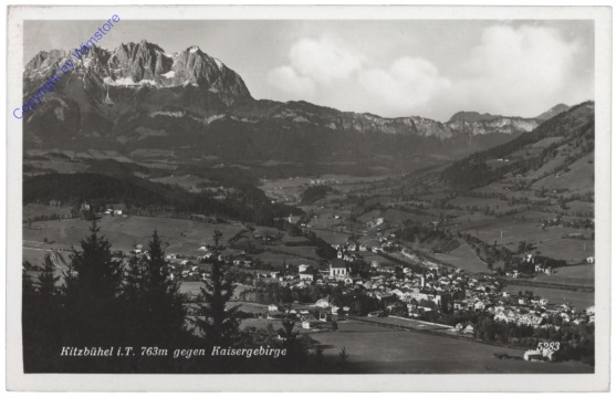 Kitzbühel, gegen Kaisergebirge