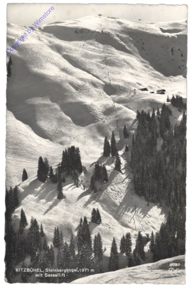 Kitzbühel, Steinbergkogel mit Sessellift