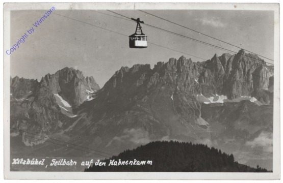 Kitzbühel, Seilbahn auf den Hahnenkamm