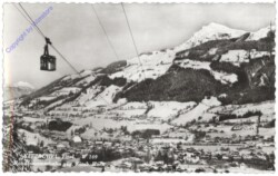 Kitzbühel, Hahnenkammbahn gegen Kitzbüheler Horn