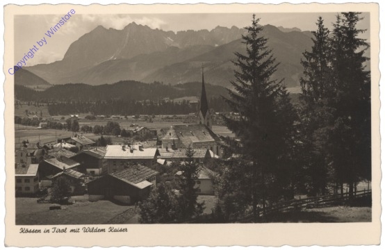 Kössen, mit wildem Kaiser