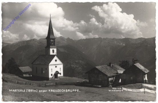 Rangersdorf, Marterle gegen Kreuzeckgruppe