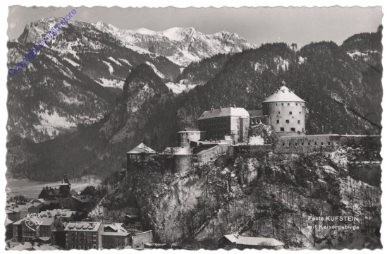 Kufstein, Feste Kufstein mit Kaisergebirge