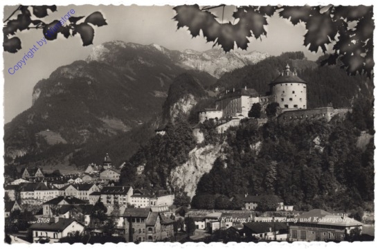 Kufstein, mit Festung und Kaisergebirge