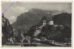 Kufstein, Festung Geroldseck mit Kaisergebirge