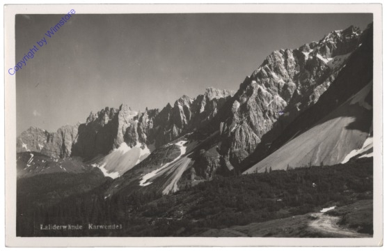Karwendel, Laliderwände