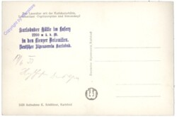 ak118272a Kals am Großglockner, Laserzkar mit Karlsbaderhütte, Leitmeritzer-Teplitzerspitze und Simonskopf