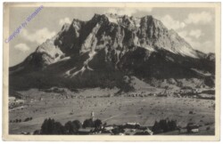 Lermoos, und Ehrwald mit Zugspitzmassiv