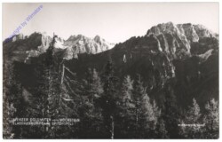 Lienz, Lienzer Dolomiten vom Hochstein (Laserzgruppe und Spitzkofel)