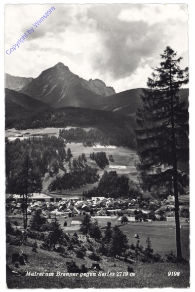 Matrei, gegen Serles