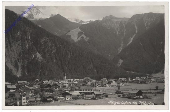 Mayrhofen, Ortsansicht