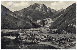 Mayrhofen, gegen Grünberg