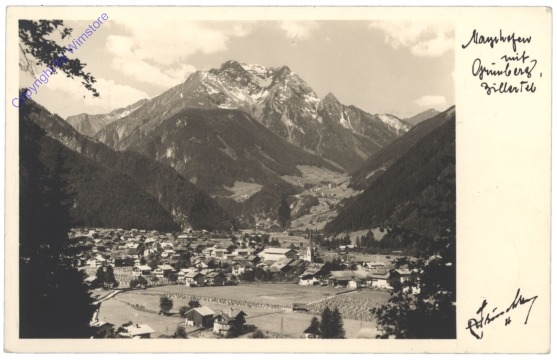 Mayrhofen, mit Grünberg