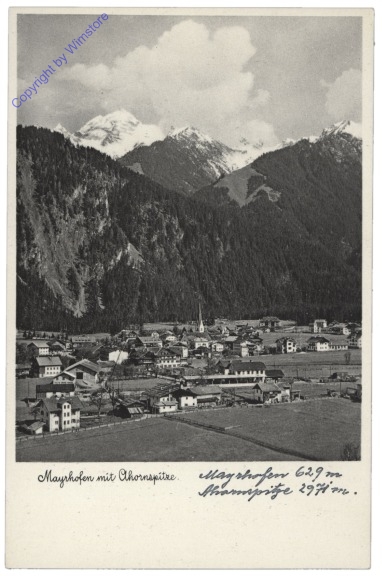 Mayrhofen, mit Ahornspitze