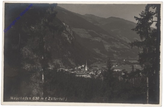 Mayrhofen, Ortsansicht