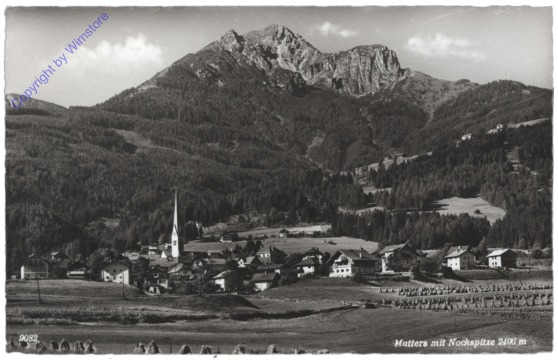 Mutters, mit Nockspitze