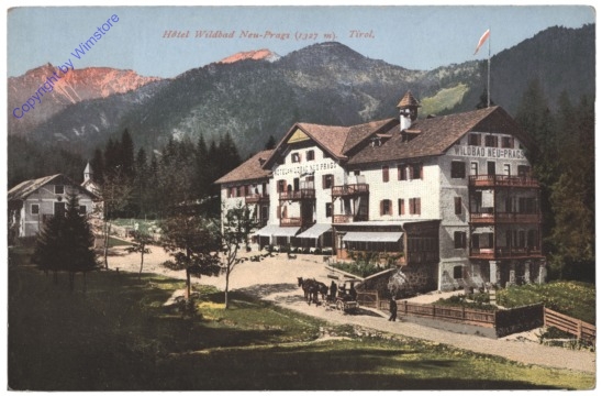 ak118388 Braies (Prags), Hotel Wildbad Neu-Prags