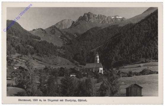 Obermauern, mit Wunspitze