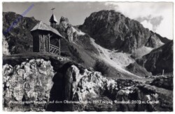 Kartitsch, Prinz Heinrich-Kapelle auf dem Obstanserboden geg. Rosskopf