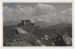 Gschnitz, Padasterjochhaus, Blick gegen die Zillertaler Alpen