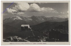 Gschnitz, Naturfreundehaus Padasterjoch gegen Zillertaler Alpen