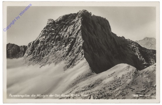 Grins, Parseierspitze, die Königin der Ost Alpen
