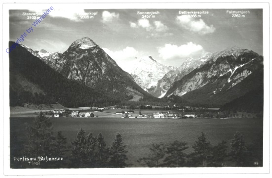 Pertisau, Ortsansicht