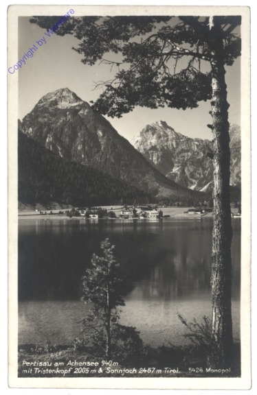 Pertisau, mit Tristenkopf & Sonnjoch