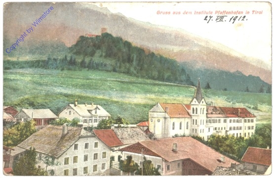 Pfaffenhofen, Gruss aus dem Institute Pfaffenhofen